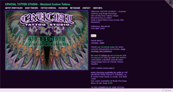Desktop Screenshot of crucialtattoostudio.com